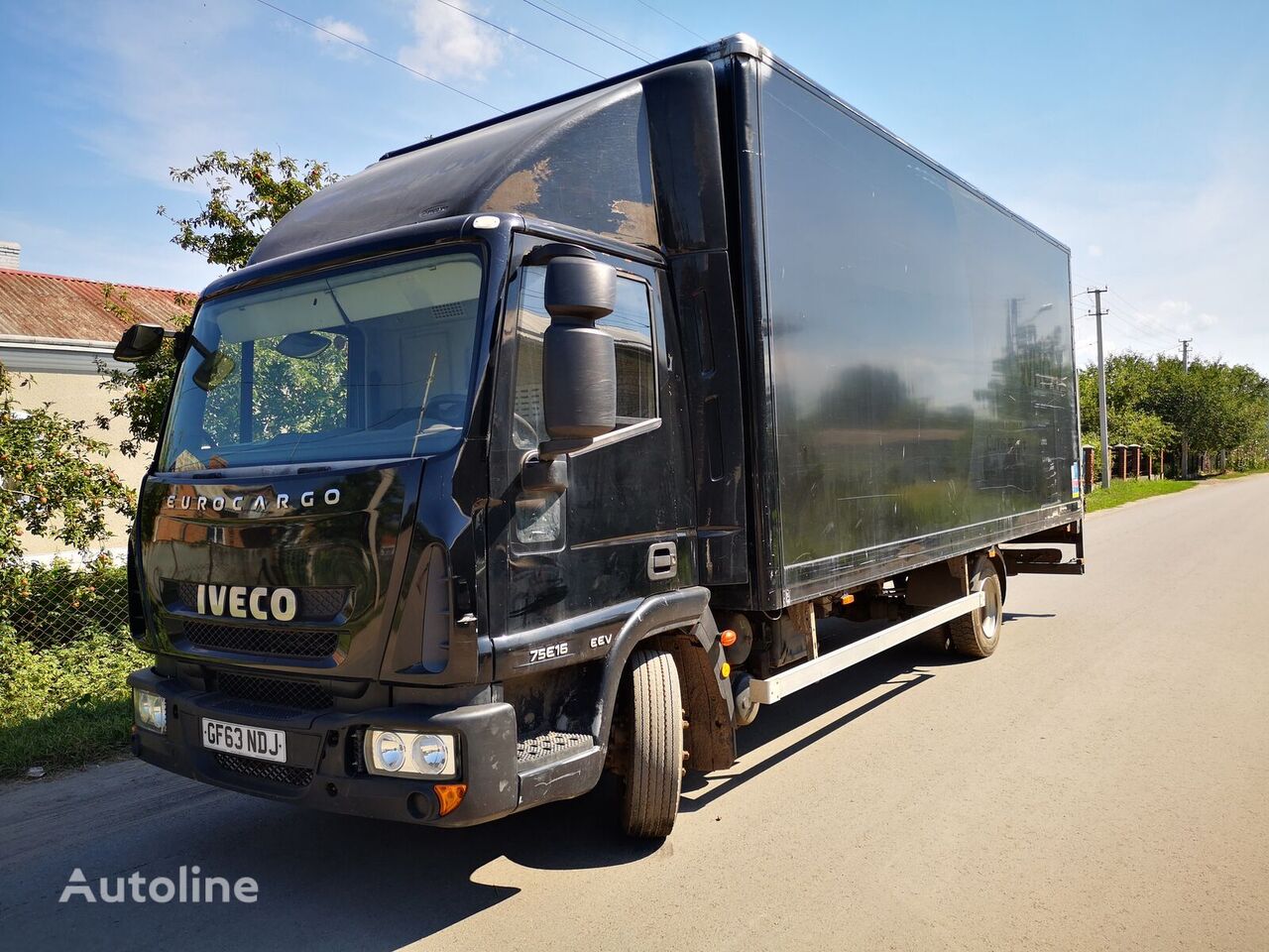 IVECO Eurocargo 75E16 box truck