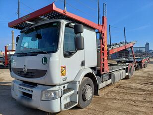 Renault Premium 450 car transporter + car transporter trailer