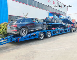 new Double Deck 5 Car Hauler Trailer for Sale car transporter semi-trailer