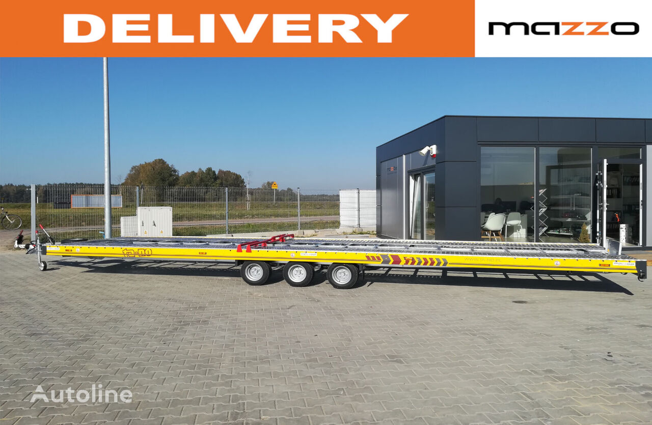 new 35.85 850x210cm 3500kg Two car trailer car transporter trailer