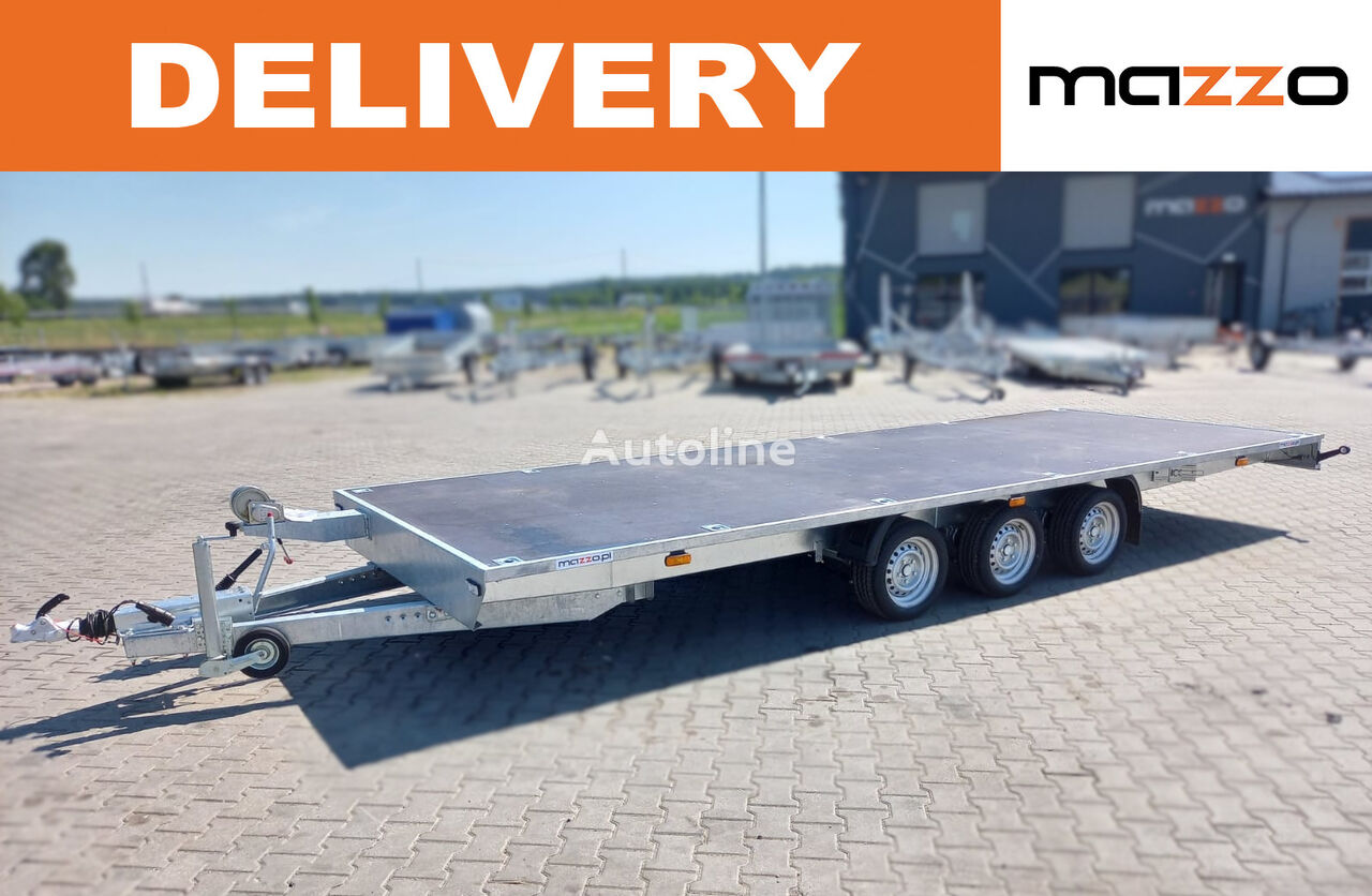 new Boro DELIVERY! AT602135 GVW 3500 kg trailer STRONG PLATFORM! 600x210  car transporter trailer