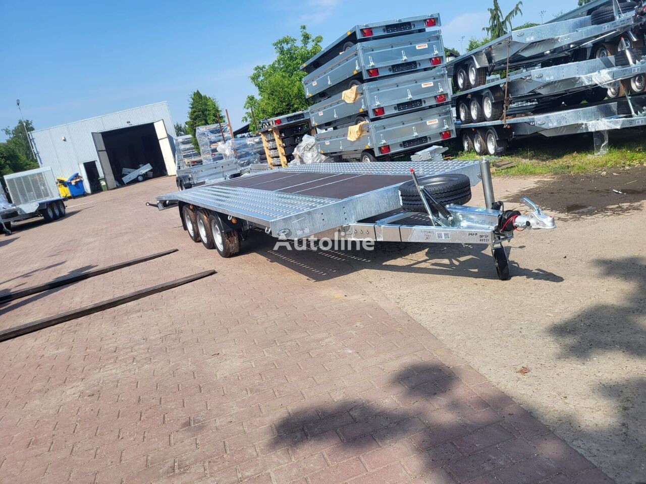 new Niewiadów Jupiter NM 5,5×2,1m  car transporter trailer