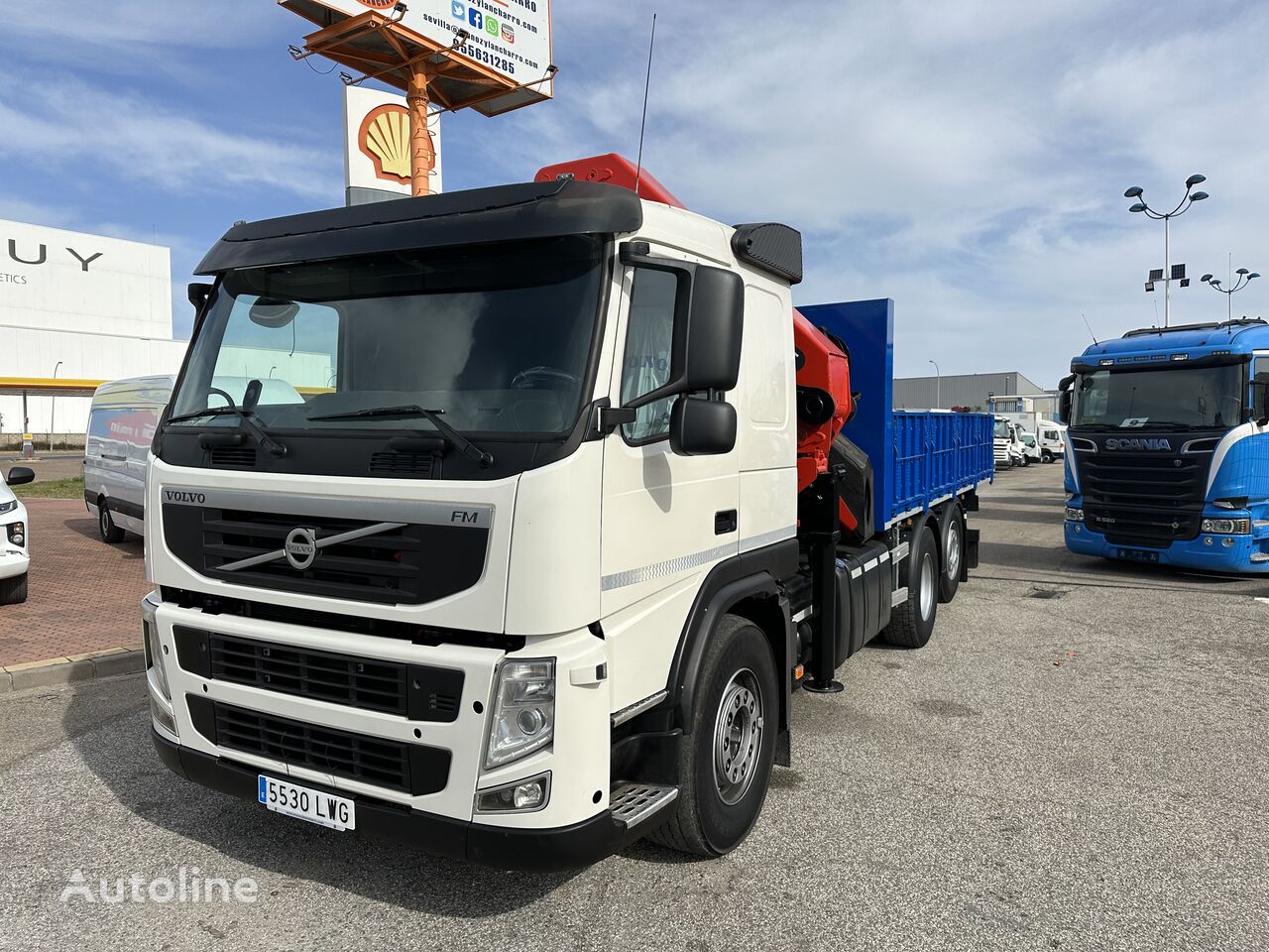 Volvo FM 420 chassis truck