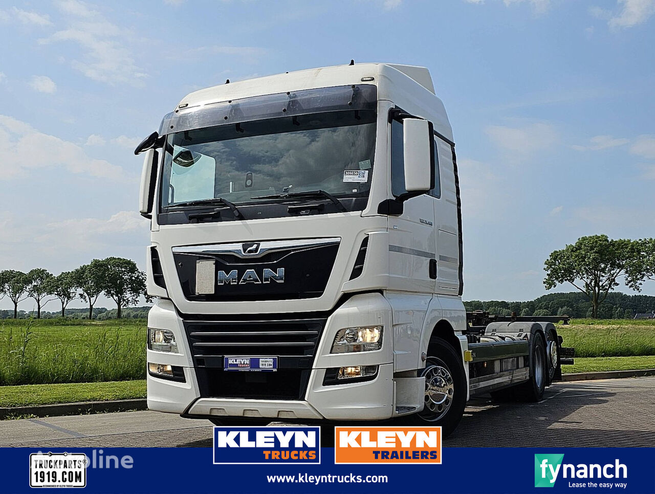 MAN 26.460 TGX xlx intarder container chassis