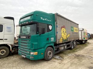 Scania R 124 L BDF, LBW, Vollluftfederung, Schaltgetriebe curtainsider truck