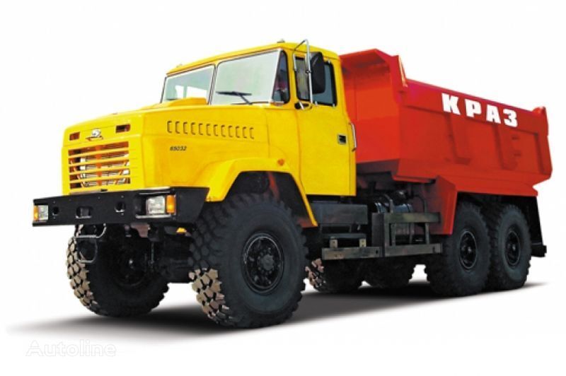 new KrAZ 65032 tip 4  dump truck
