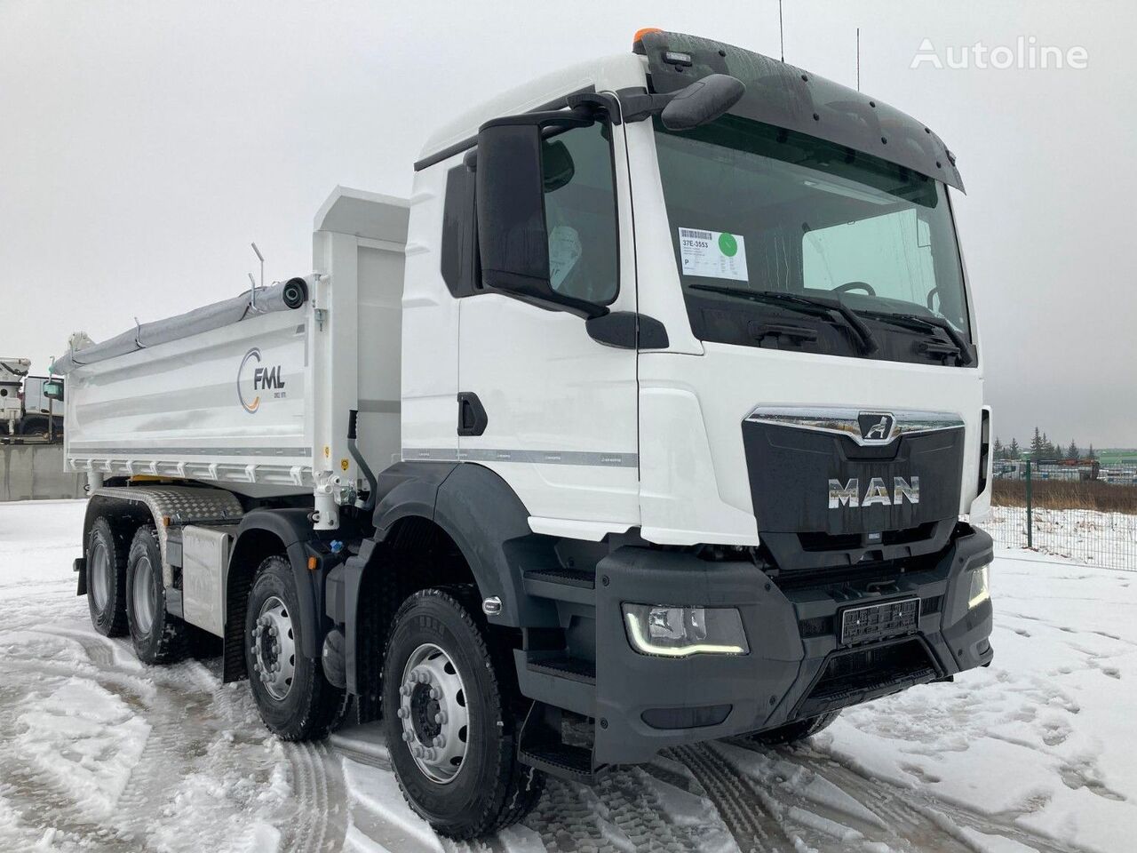 new MAN TGS 35.440  dump truck