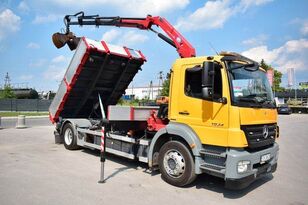 Mercedes-Benz AXOR 1824 4x2 HMF 975 Euro 5 Rotator Kipper Cran dump truck