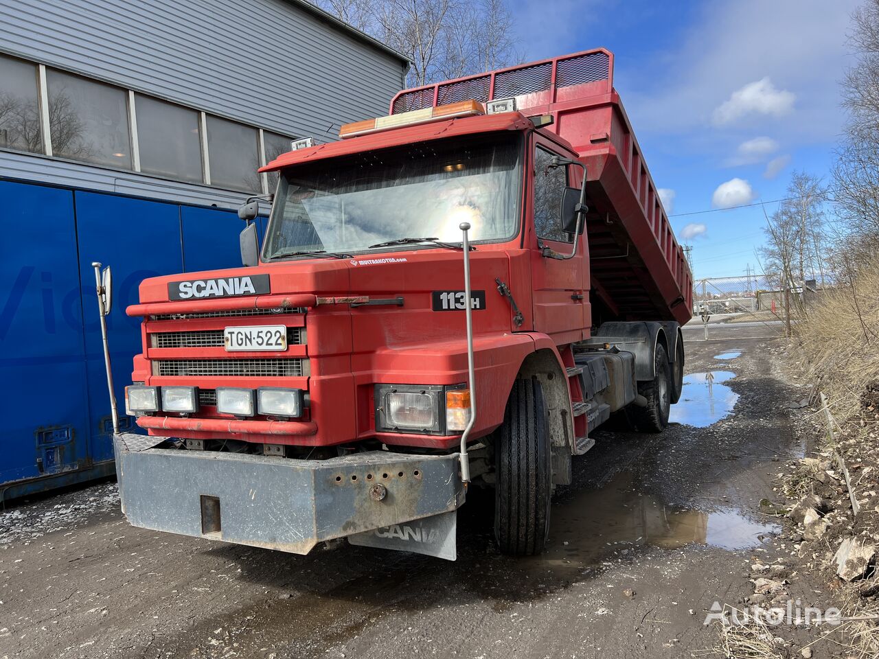 Scania T113  dump truck
