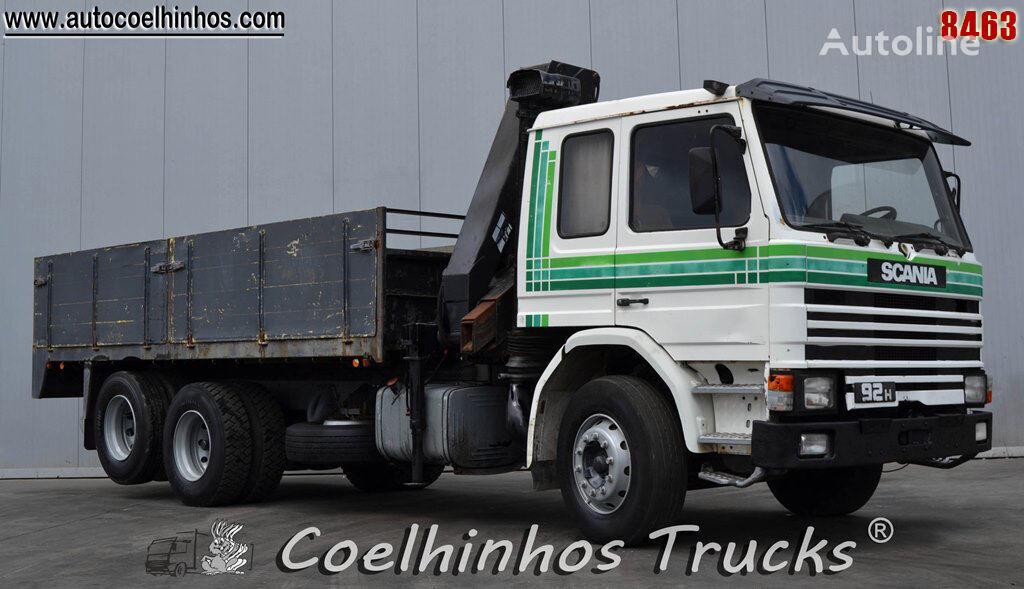 Scania 92H flatbed truck