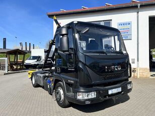 IVECO Eurocargo 80E22 Abrollkipper, 6-Zylinder, 2x AHK hook lift truck