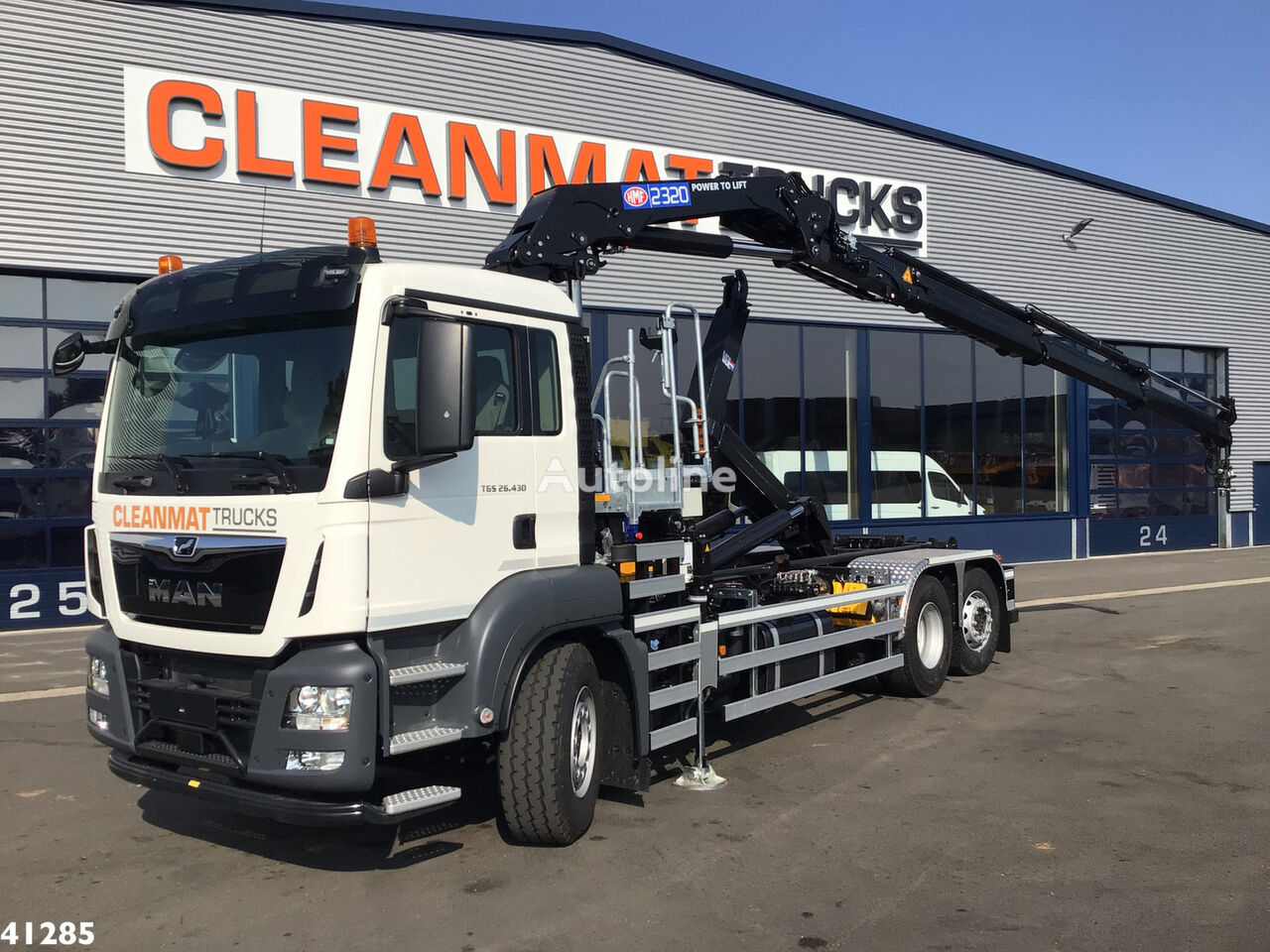 MAN TGS 26.430 HMF 23 ton/meter laadkraan hook lift truck