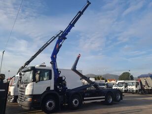 Scania P380 hook lift truck