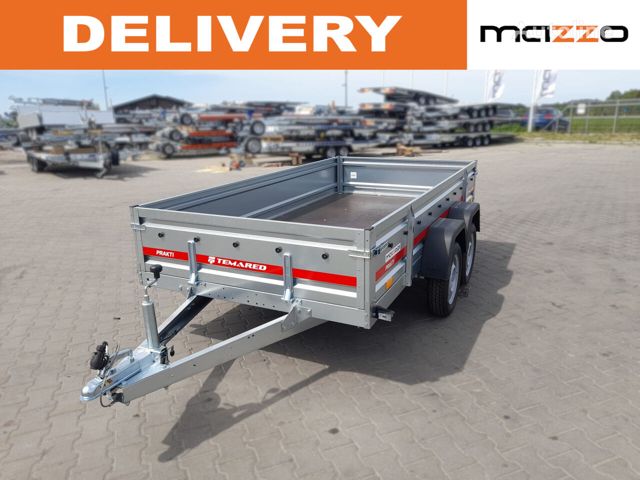 new p3015/2 300x150cm, 750kg twin axles!  light trailer