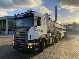 Scania  R470 6X2/4 ADR  Tanker with 3 chambers,For hazardous material  vacuum truck