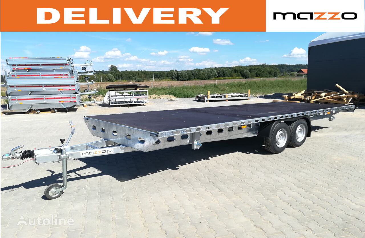 new Platform trailer 600x195 gvw 2700kg