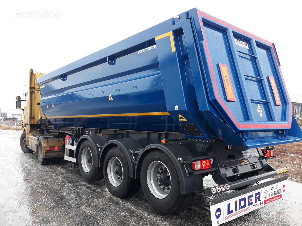 new LIDER 2023 NEW DIRECTLY FROM MANUFACTURER STOCKS READY IN STOCKS   tipper semi-trailer
