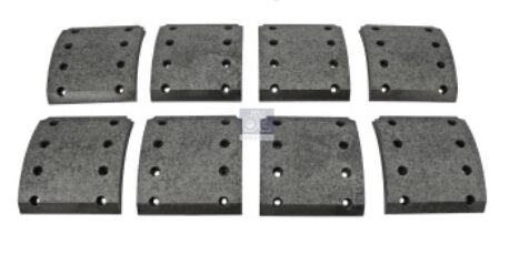 Renault brake pad for truck