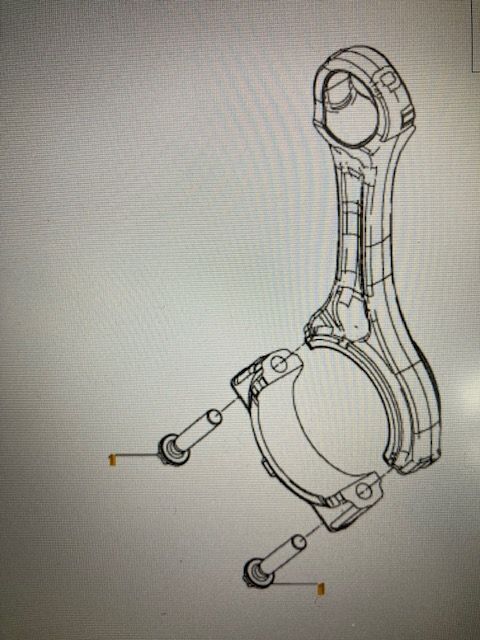 51.02400-6024 connecting rod for MAN truck