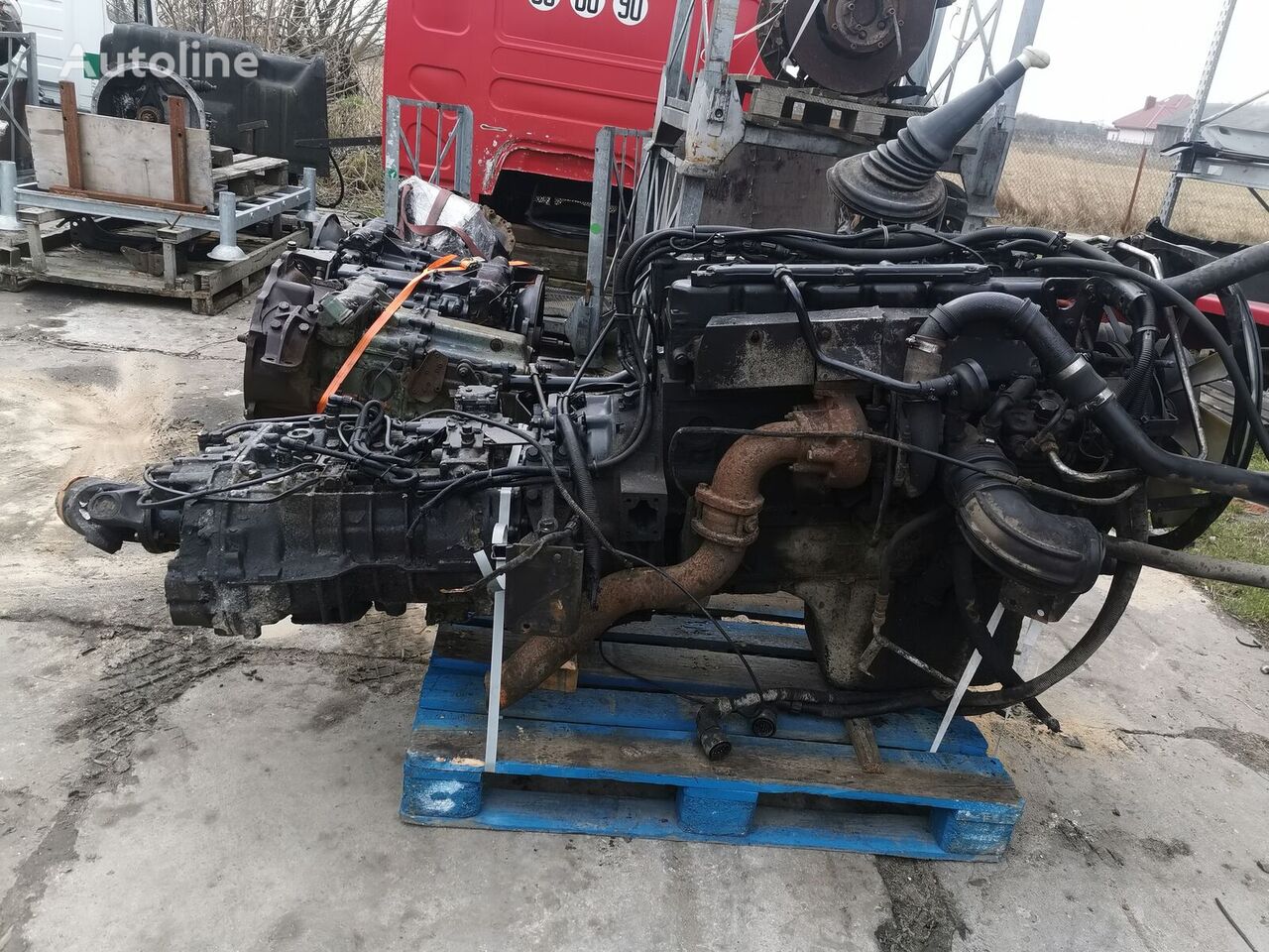 MAN D0826LF13 engine for truck