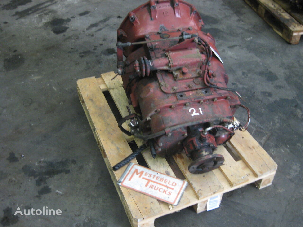 Eaton Fuller TS 16 6 12 A gearbox for IVECO truck