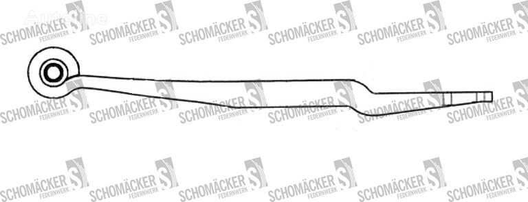 BPW Schomäcker 881702000, O.E. 0508213890 leaf spring for semi-trailer