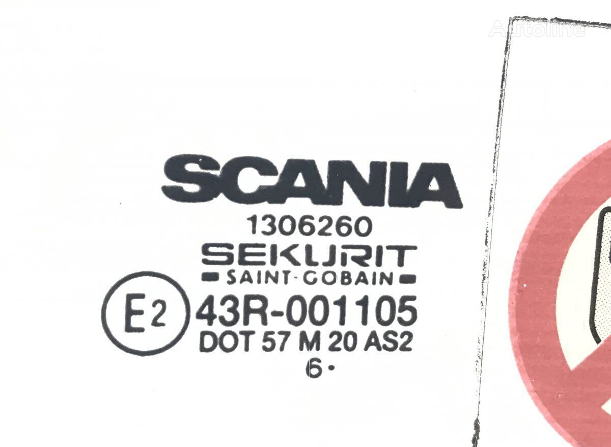 Scania 4-series 124 (01.95-12.04) 1306260 side window for Scania 4-series (1995-2006) truck tractor