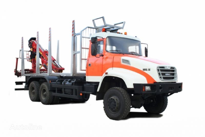 new KrAZ M16.1H timber truck