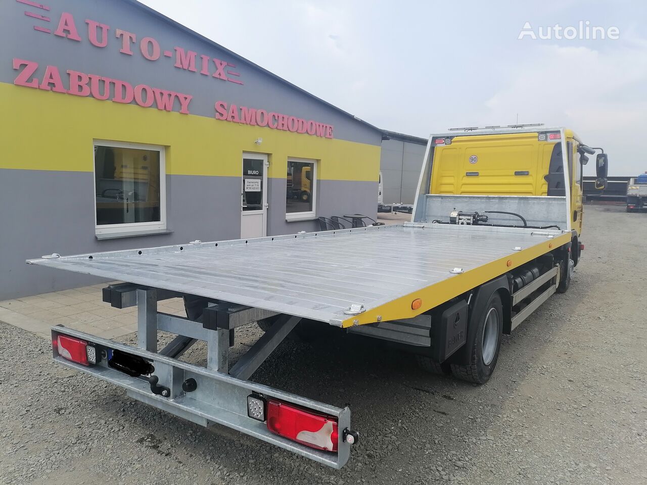 new DAF nowa zabudowa producent pomoc drogowa  dmc 12000 kg tow truck