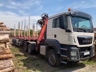 MAN 26.480 timber truck