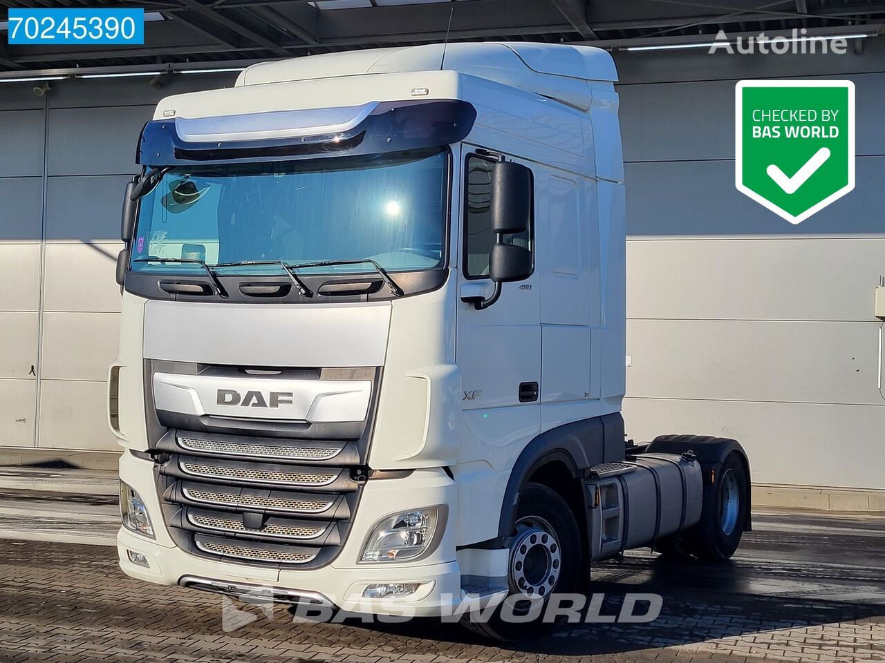 DAF XF 480 4X2 SC 2xTanks Standklima ACC LED truck tractor