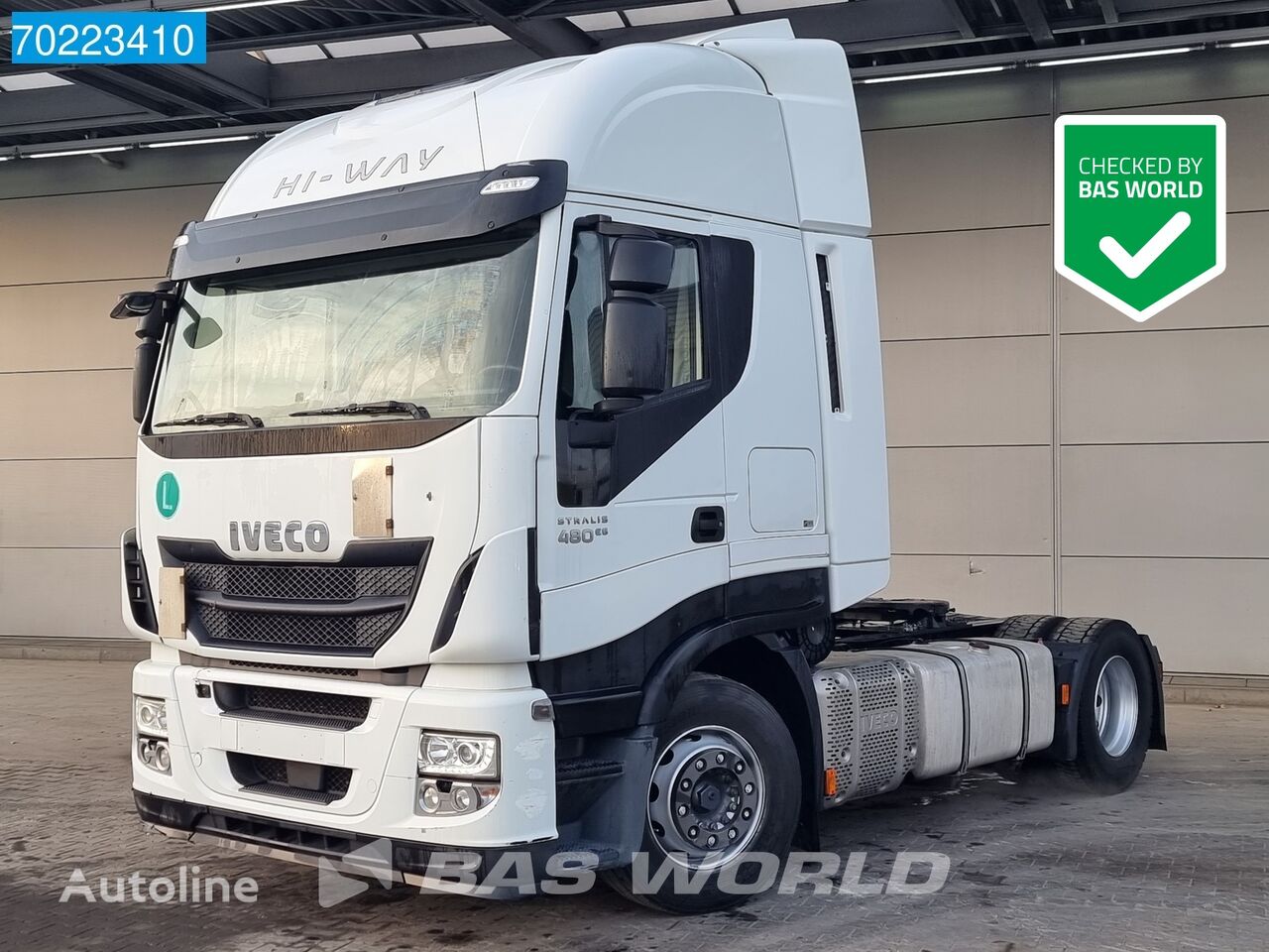 IVECO Stralis 480 4X2 ActiveSpace Retarder 2x Tanks Euro 6 truck tractor